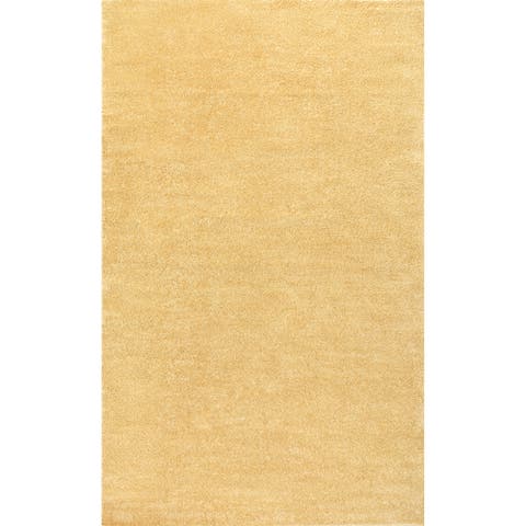 Haze Solid Low-Pile Area Rug