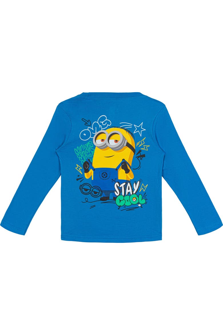 2-Pack Long Sleeve T-Shirts, Alternate, color, Royal Blue and Yellow