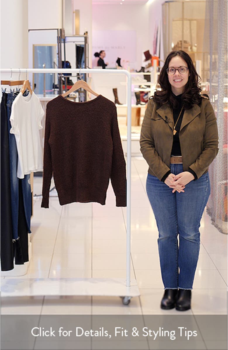 Abrams Boat Neck Sweater, sales video thumbnail