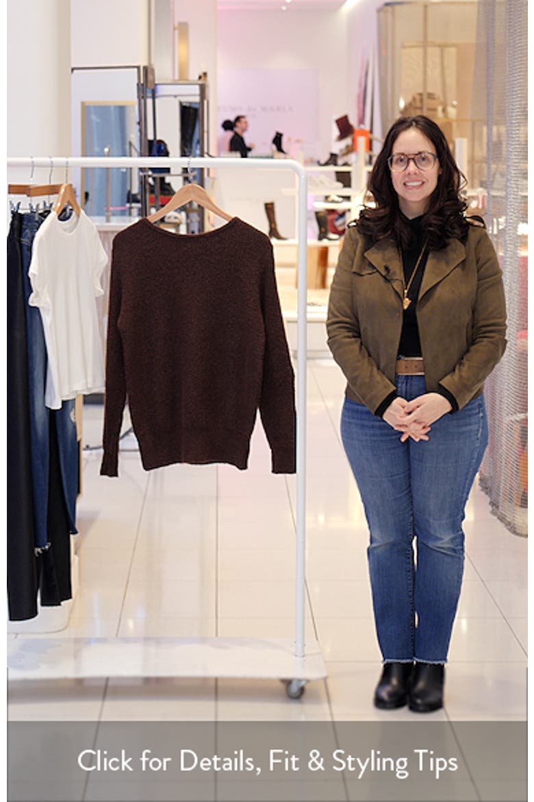 Abrams Boat Neck Sweater video
