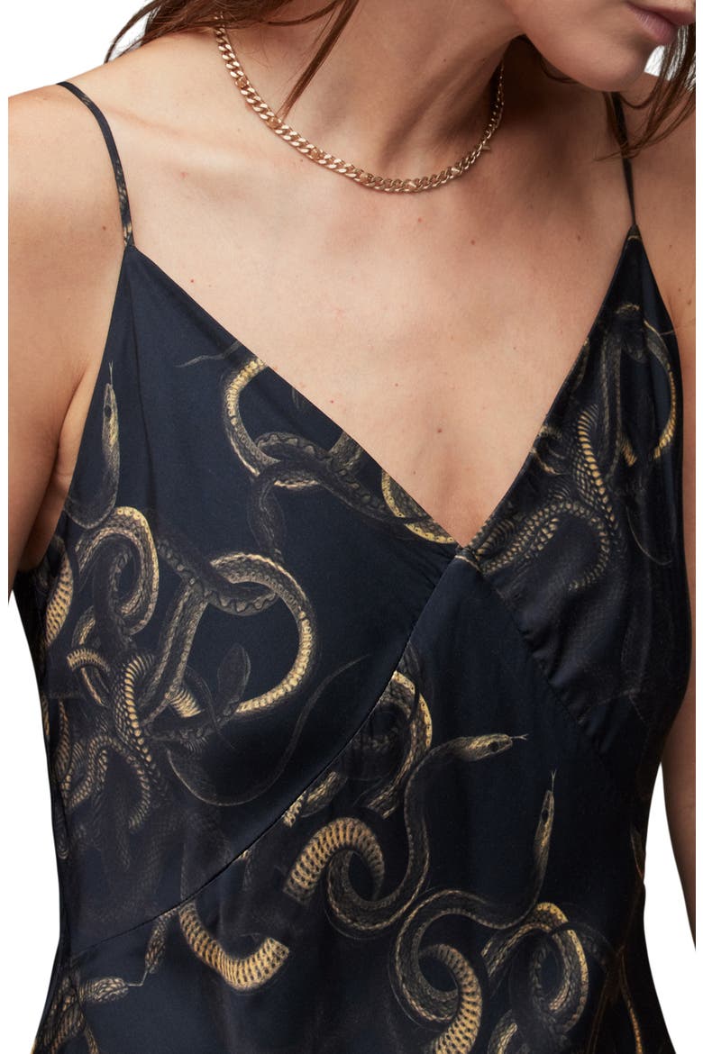 Melody Tempest Midi Slipdress, Alternate, color, BLACK