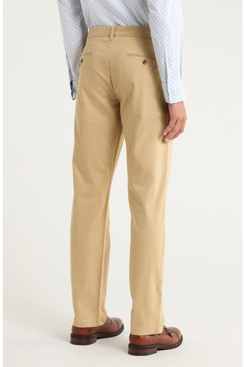 Stretch Cotton Slim Chino Pants, Alternate, color, TAN STOCK