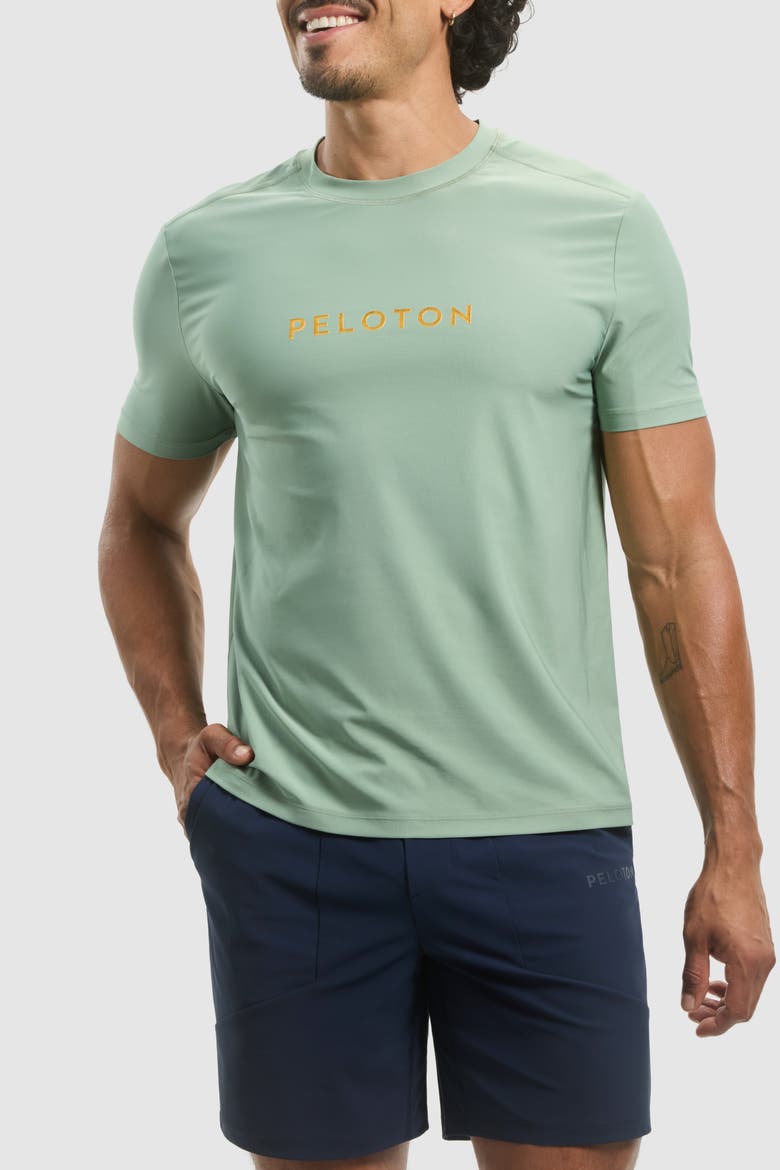 Essential Multi Seam Short Sleeve, Main, color, Hedge Green