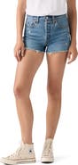 Levi's 501® Original Embroidered Denim Cutoff Shorts