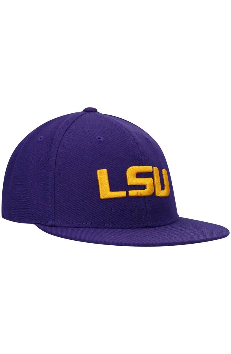 TOP OF THE WORLD Men's Top of the World Purple LSU Tigers Team Color Fitted Hat, Alternate, color, 