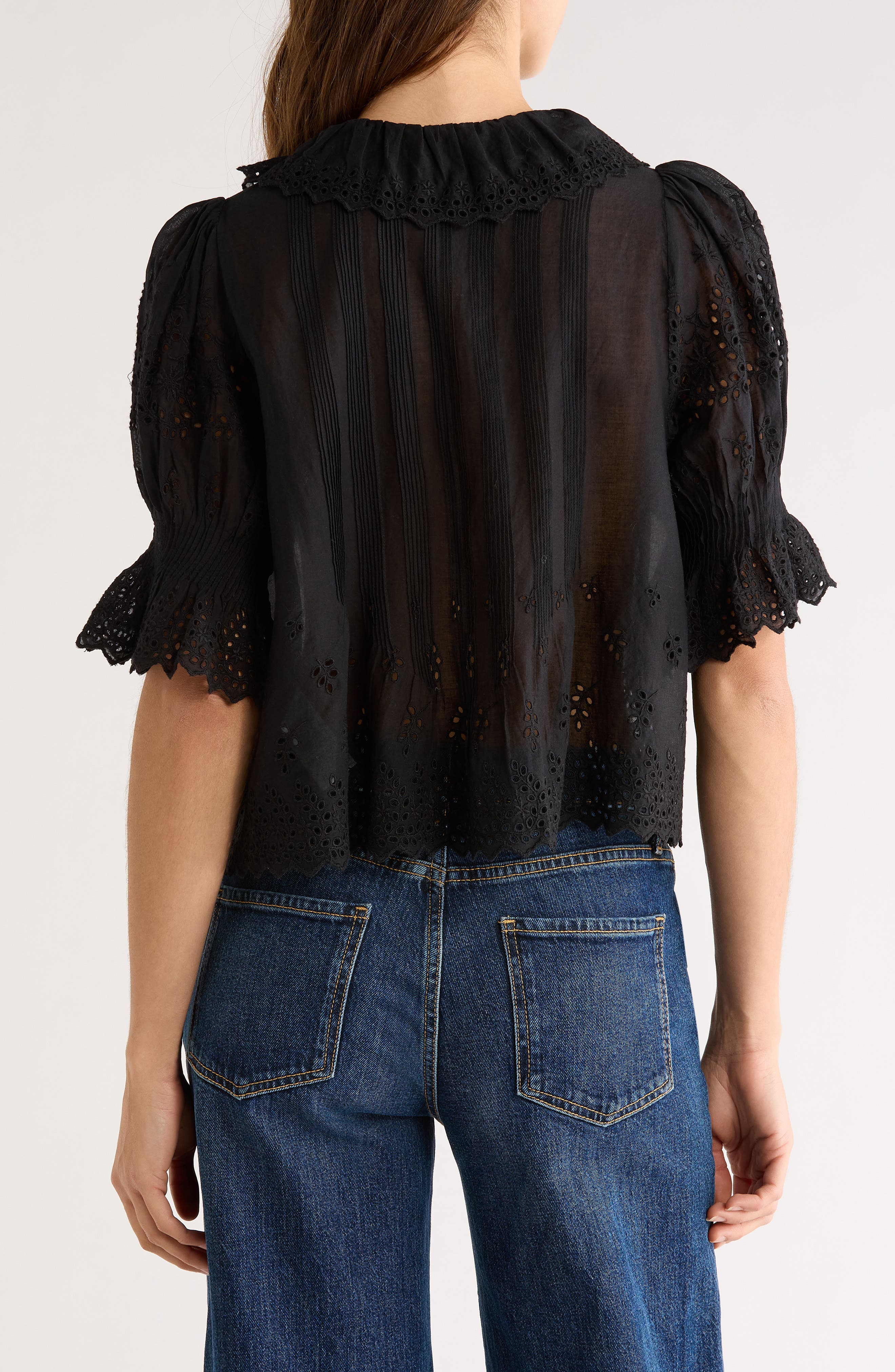Henri Organic Cotton Voile Top - image 4