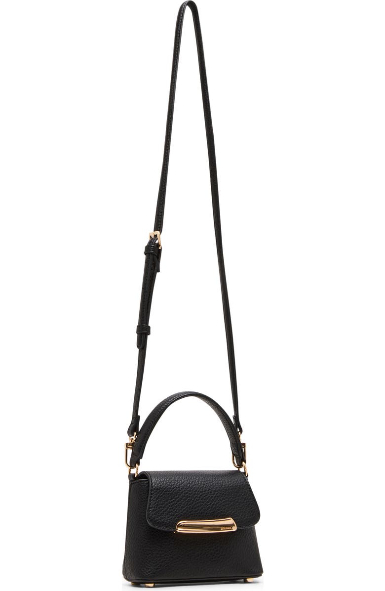 Anne Klein Mini Satchel Bag, Alternate, color, Black