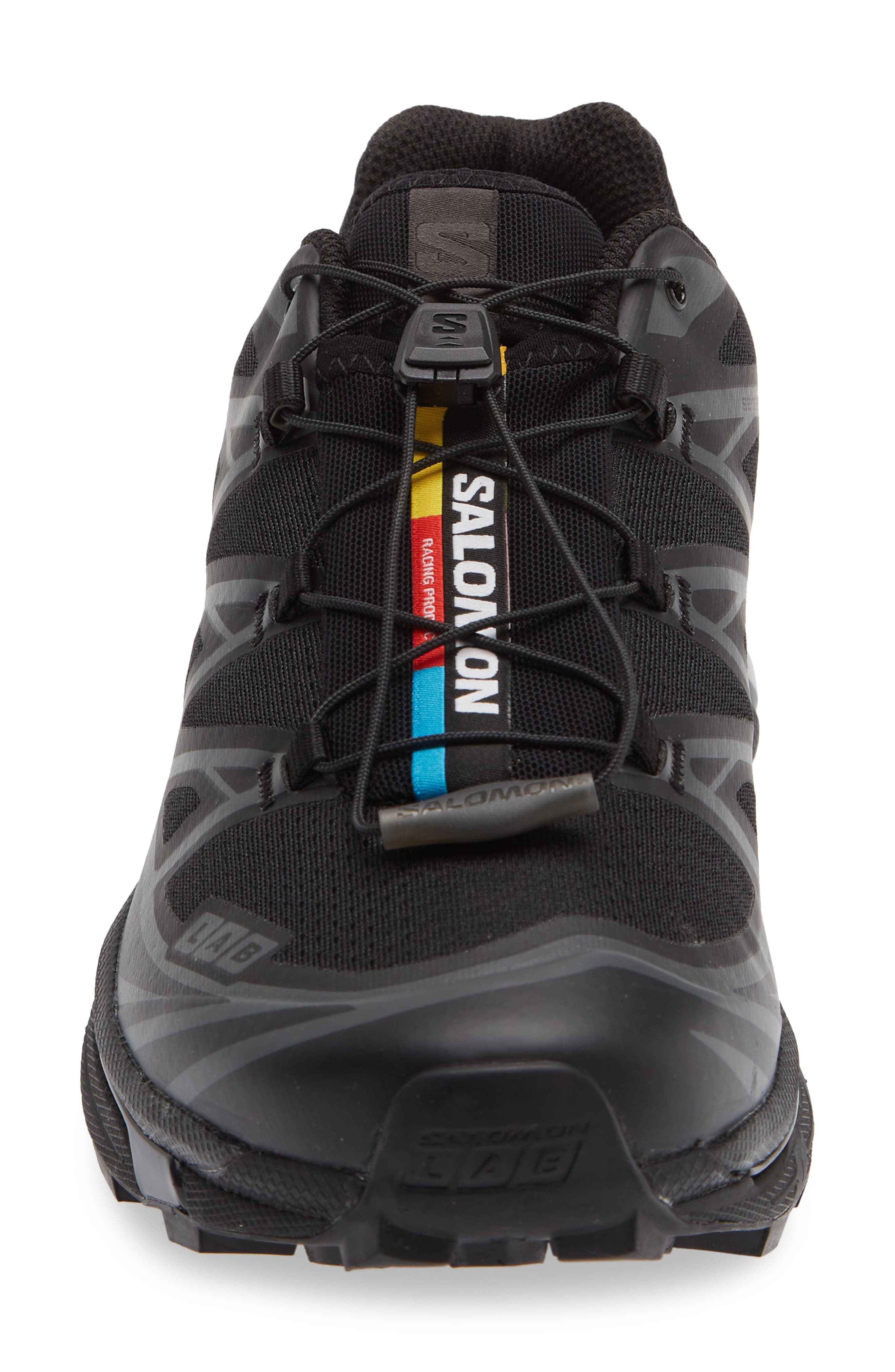 Salomon XT-6 Sneaker, Alternate, color, Black
