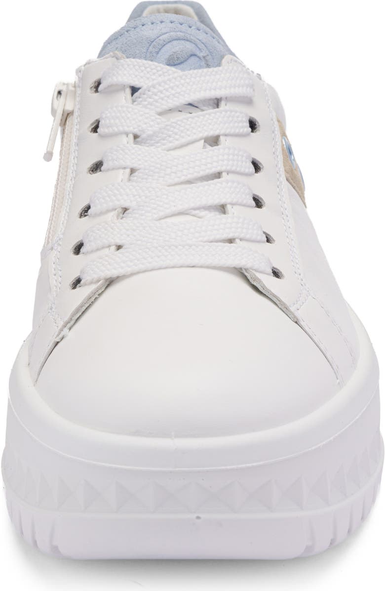ara Meridian Platform Sneaker, Alternate, color, White/ Beach/ Cielo