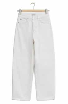 & Other Stories High Waist Tapered Leg Jeans