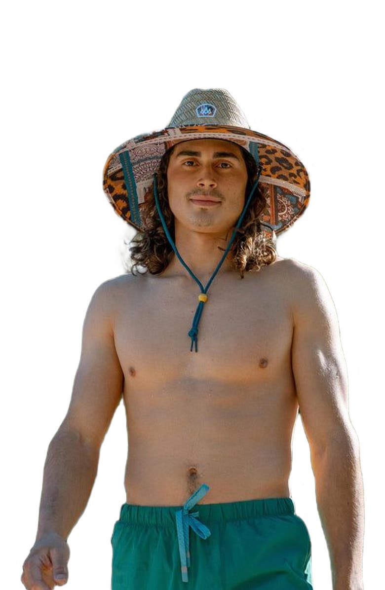 Hemlock Bazaar Straw Lifeguard Hat, Alternate, color, 