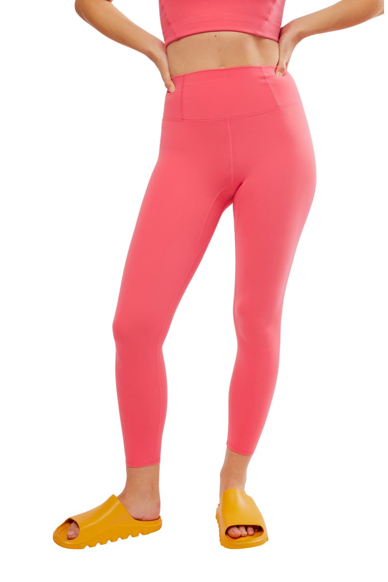 FP Movement Never Better High Waist Leggings, Main, color, GRAPEFRUIT