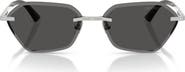 Jimmy Choo Abby 58mm Irregular Sunglasses