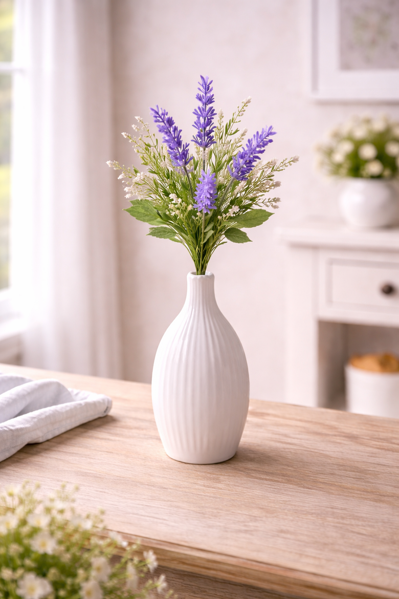 Lavender Spring Decorative Tree Stem Pick 20", Alternate, color, Purple