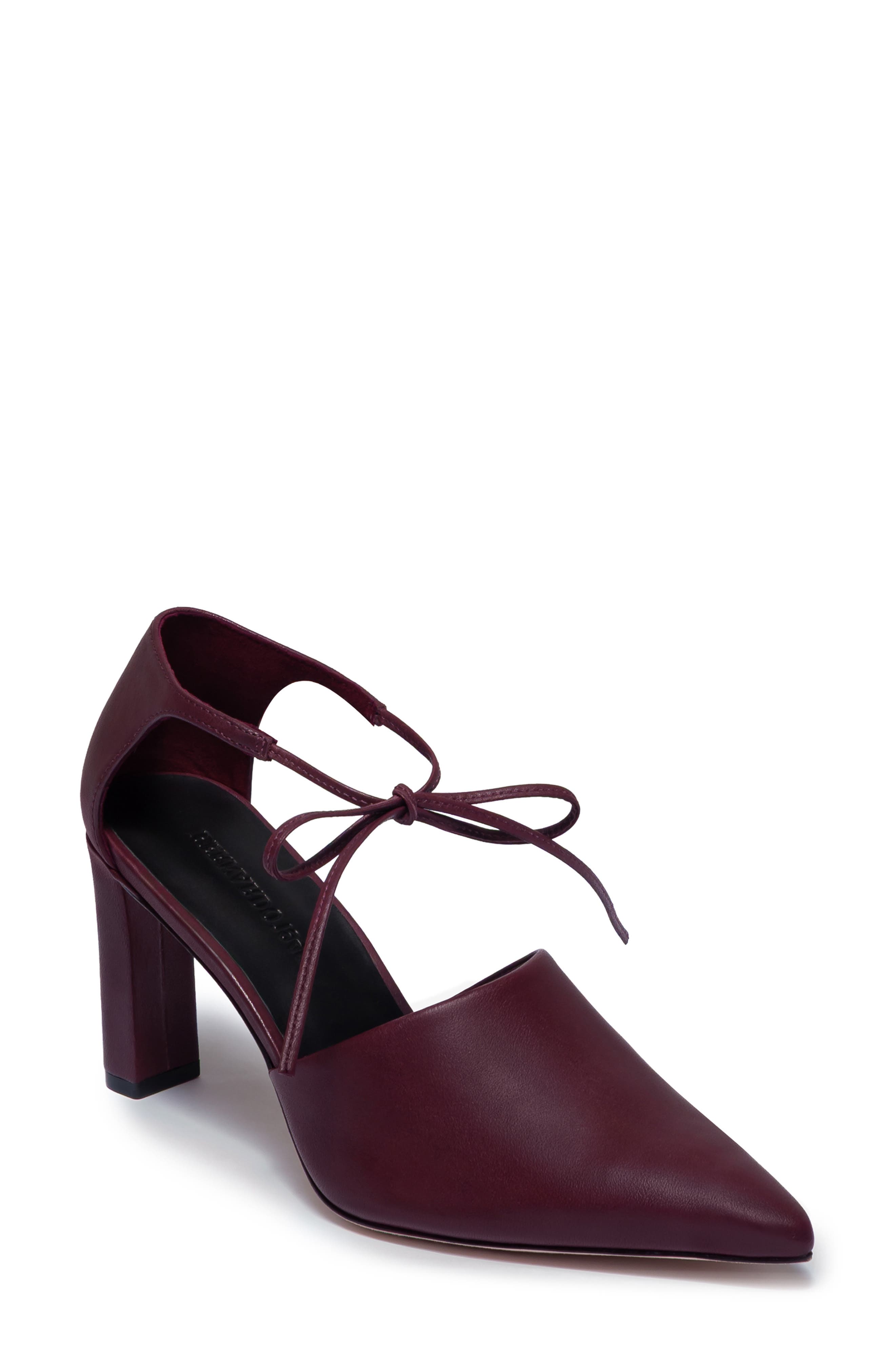 Bernardo Siena Ankle Tie Pointed Toe Pump