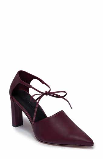 Bernardo Siena Ankle Tie Pointed Toe Pump