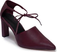 Bernardo Siena Ankle Tie Pointed Toe Pump