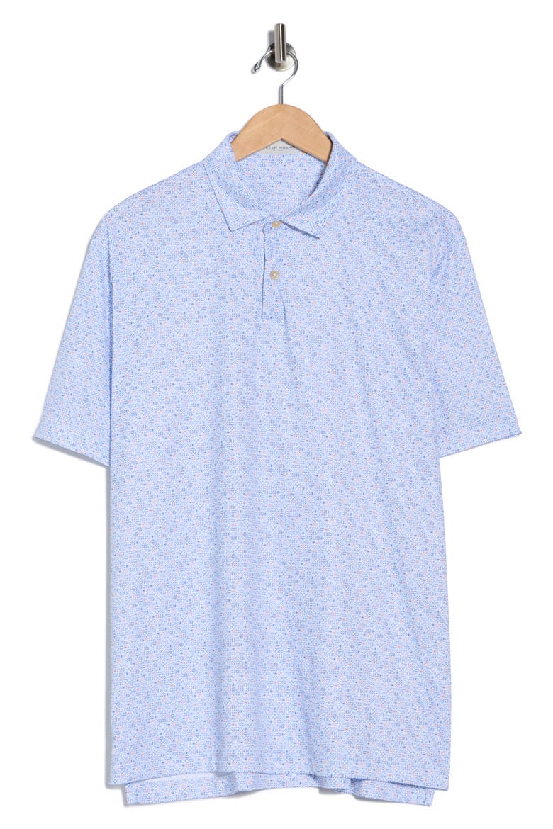 No Dice Featherweight Knit Polo, Alternate, color, WHITE