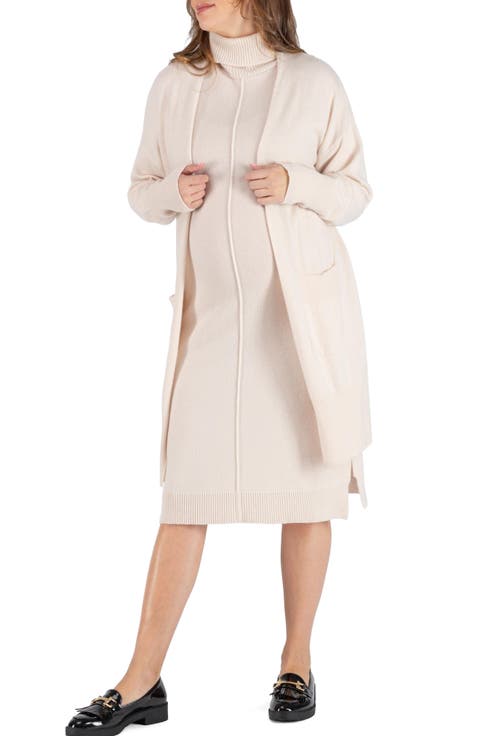 Cashmere maternity cardigan Laurie