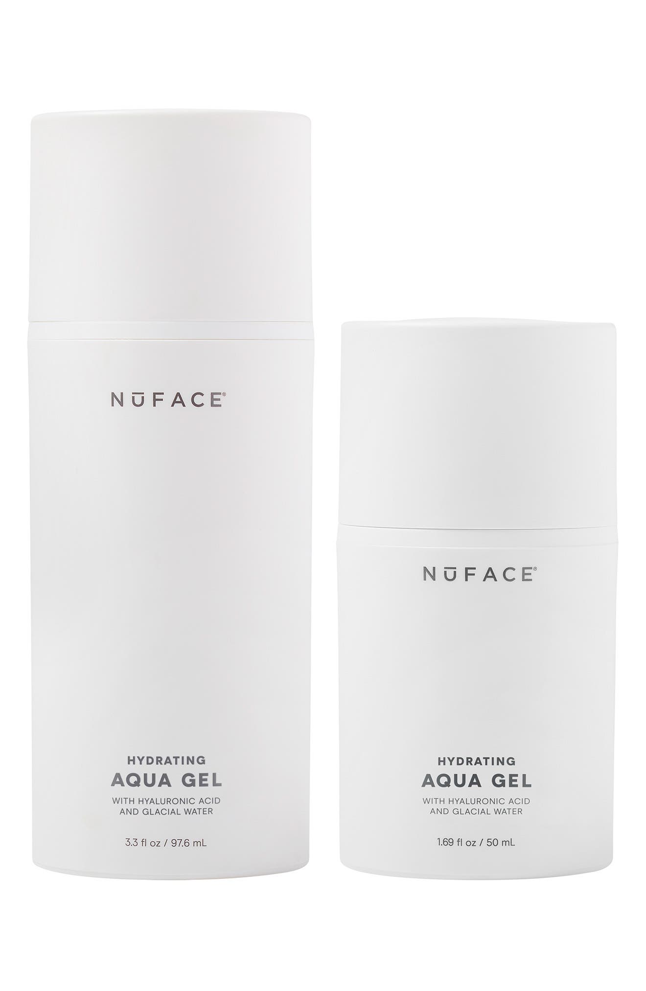 NuFACE® Hydrating Aqua Gel Home & Away Duo $90 Value 