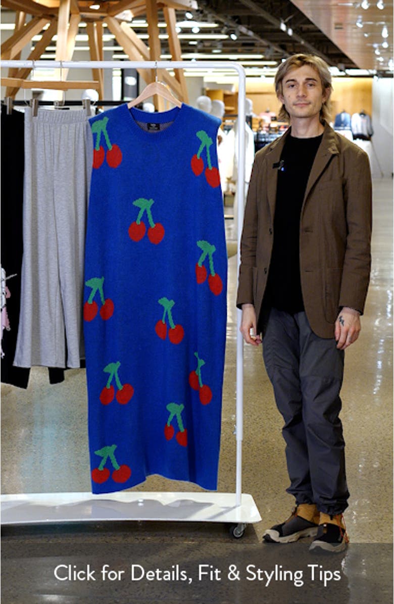 Cherry Pie Sleeveless Knit Maxi Dress, sales video thumbnail