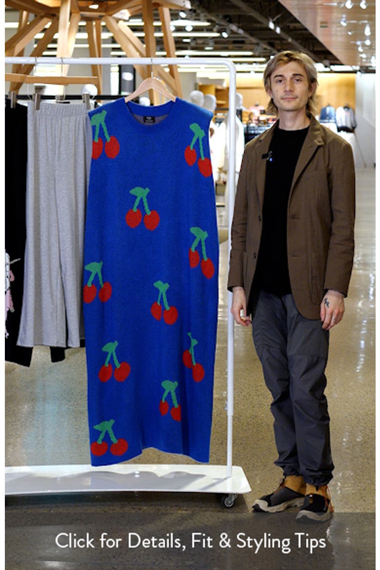 Cherry Pie Sleeveless Knit Maxi Dress video