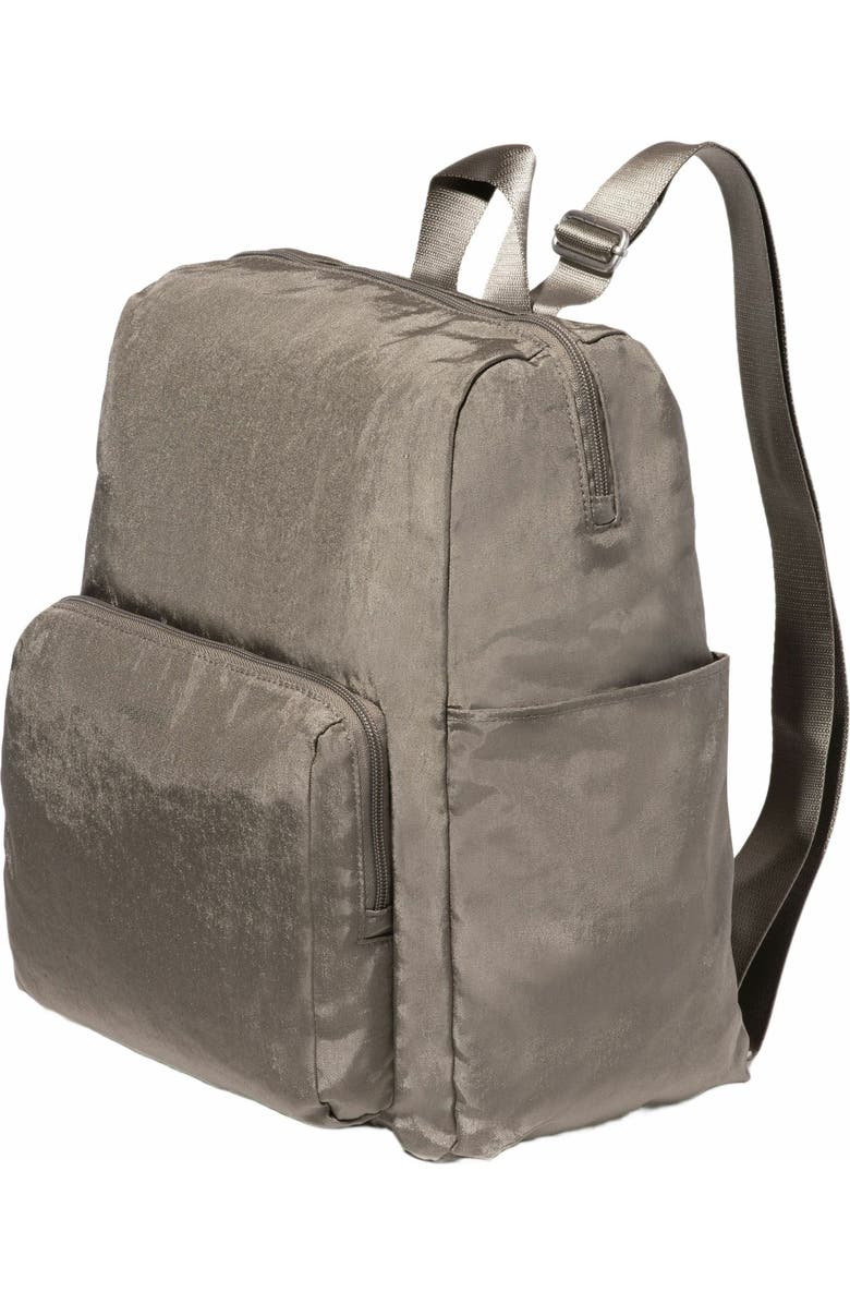 BAGGALLINI Carryall Packable Backpack, Alternate, color, Sterling Shimmer