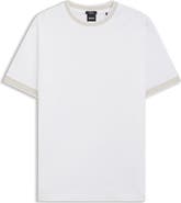 BOSS Tessler Slim Fit Cotton Ringer T-Shirt