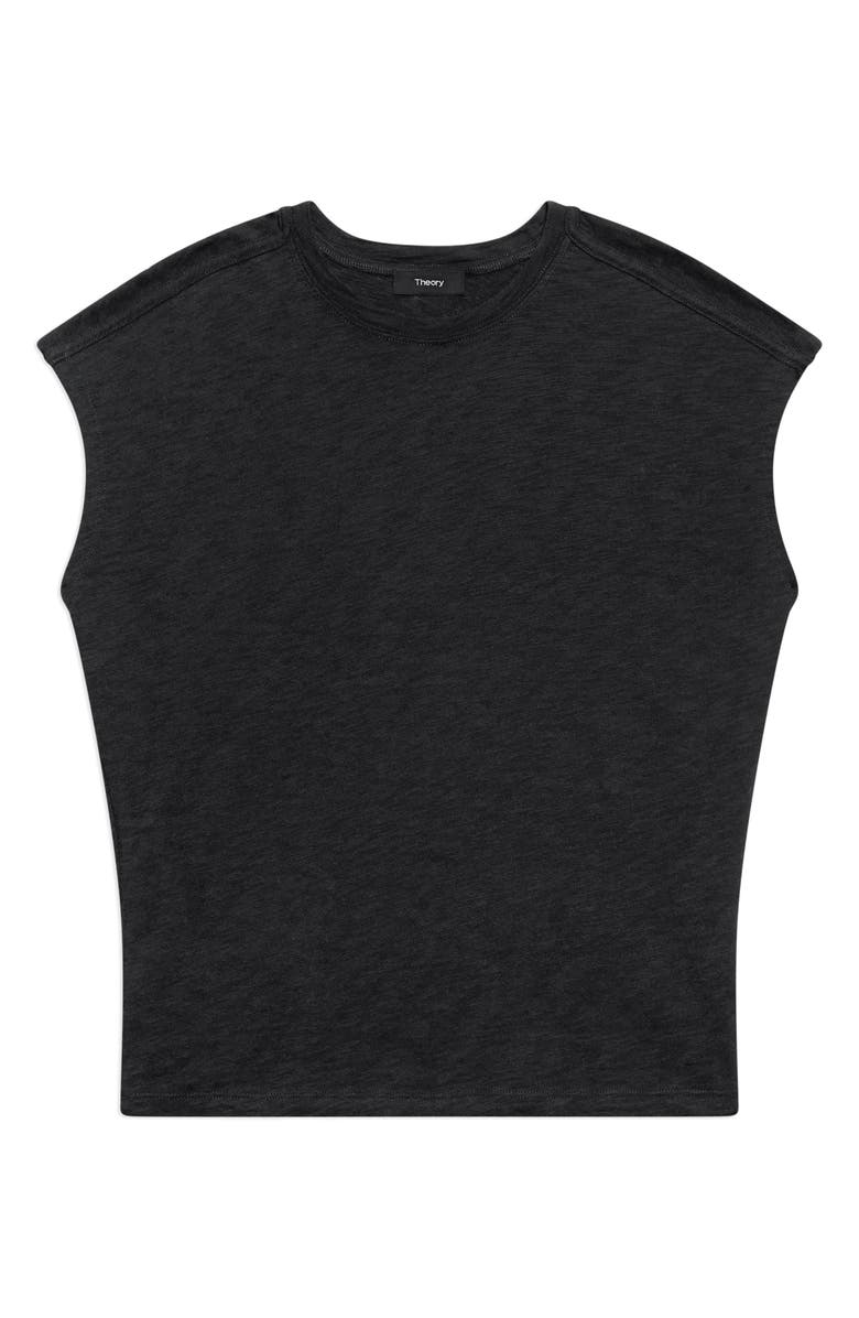 Theory Cap Sleeve Organic Cotton T-Shirt, Alternate, color, 