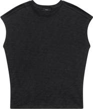 Theory Cap Sleeve Organic Cotton T-Shirt