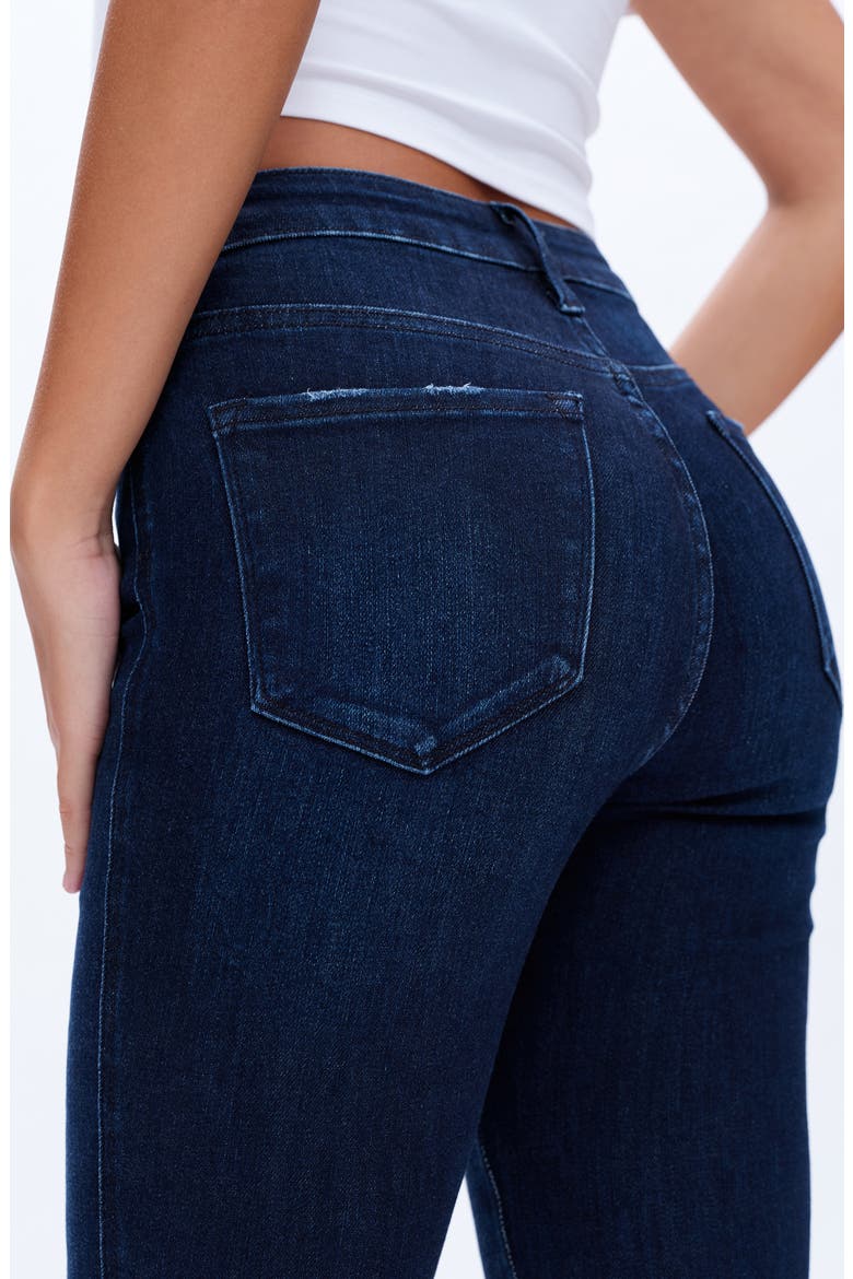 July Slim Straight Leg Jeans, Alternate, color, DEEP SEA
