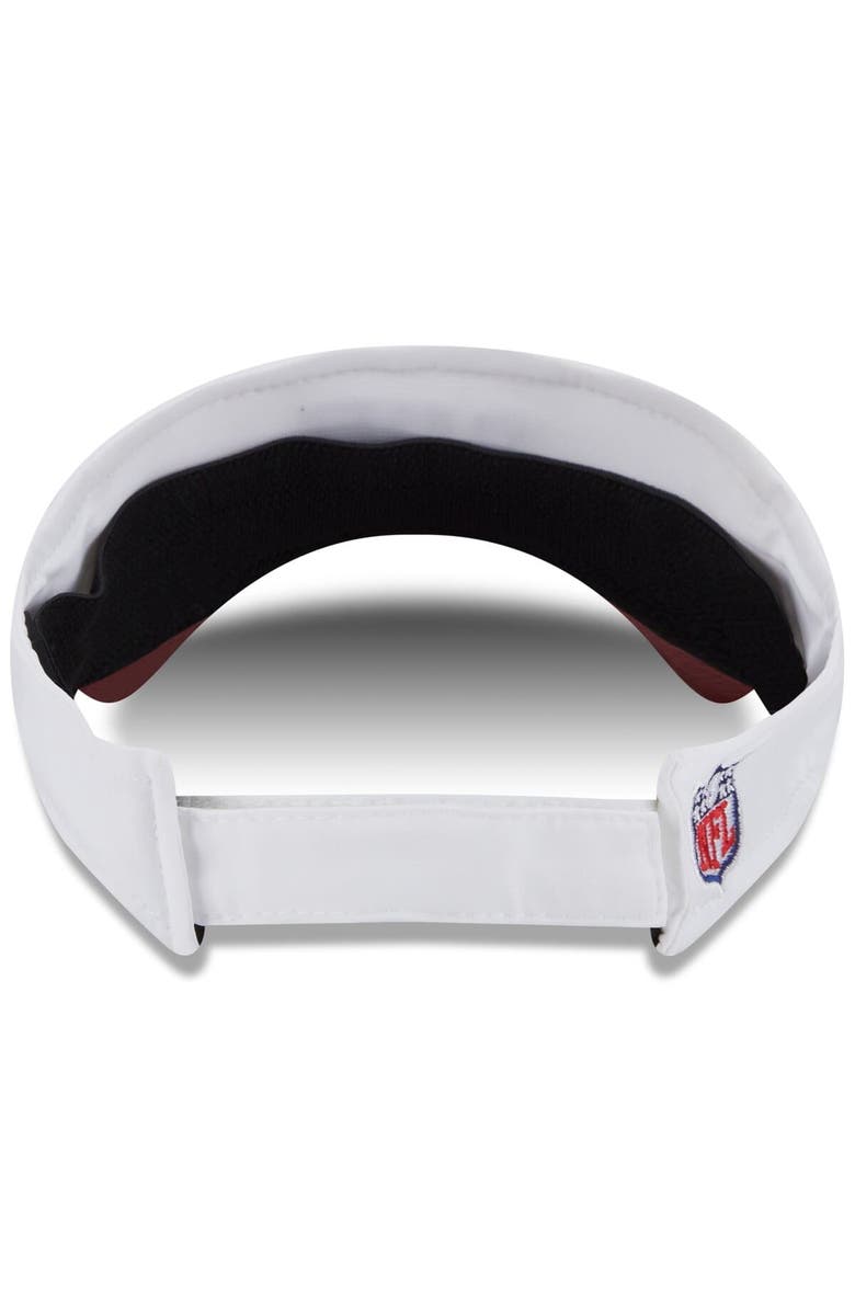 New Era Men's New Era White/Burgundy Washington Commanders 2025 NFL Training Camp Adjustable Visor, Alternate, color, White