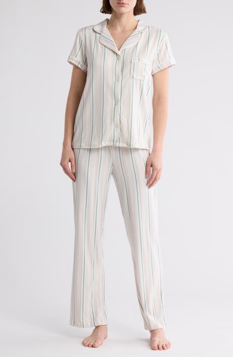 Brushed Ginnie Long Pajamas
