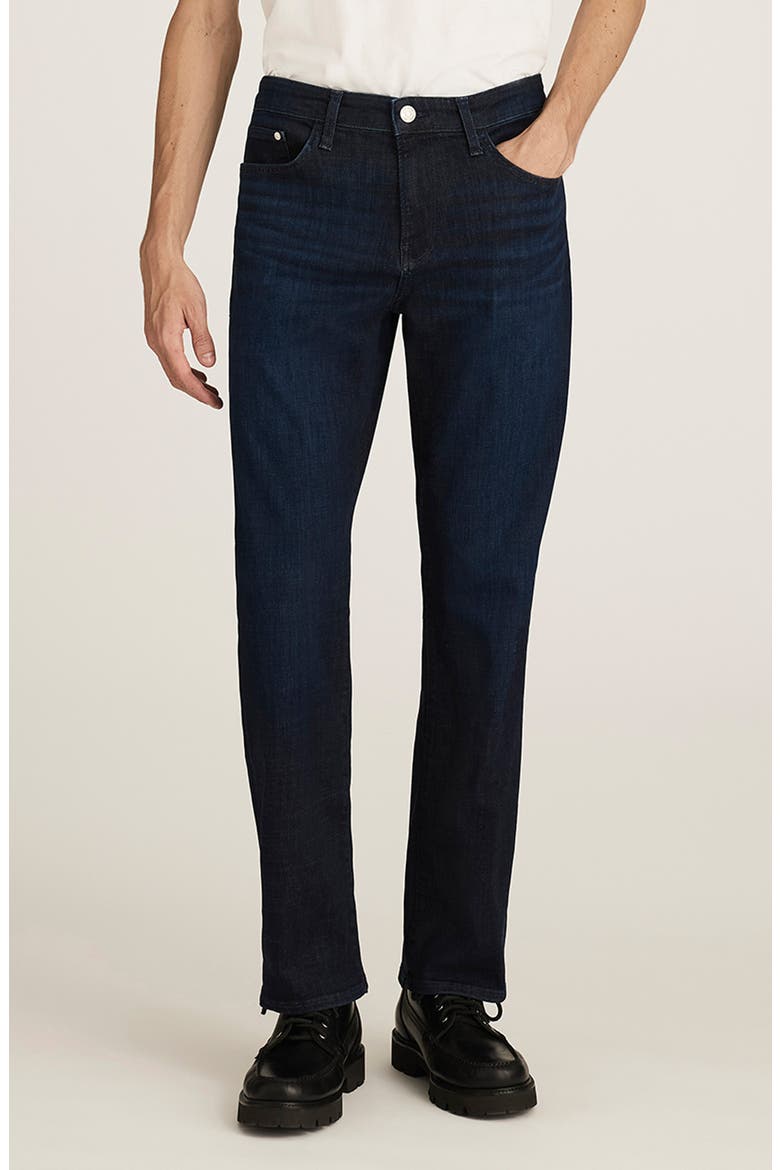 Matt Relaxed Fit Straight Leg Jeans, Main, color, DEEP BRUSHED FEATHER