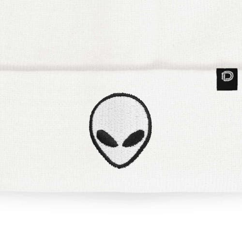 Dalix Alien Beanie In White