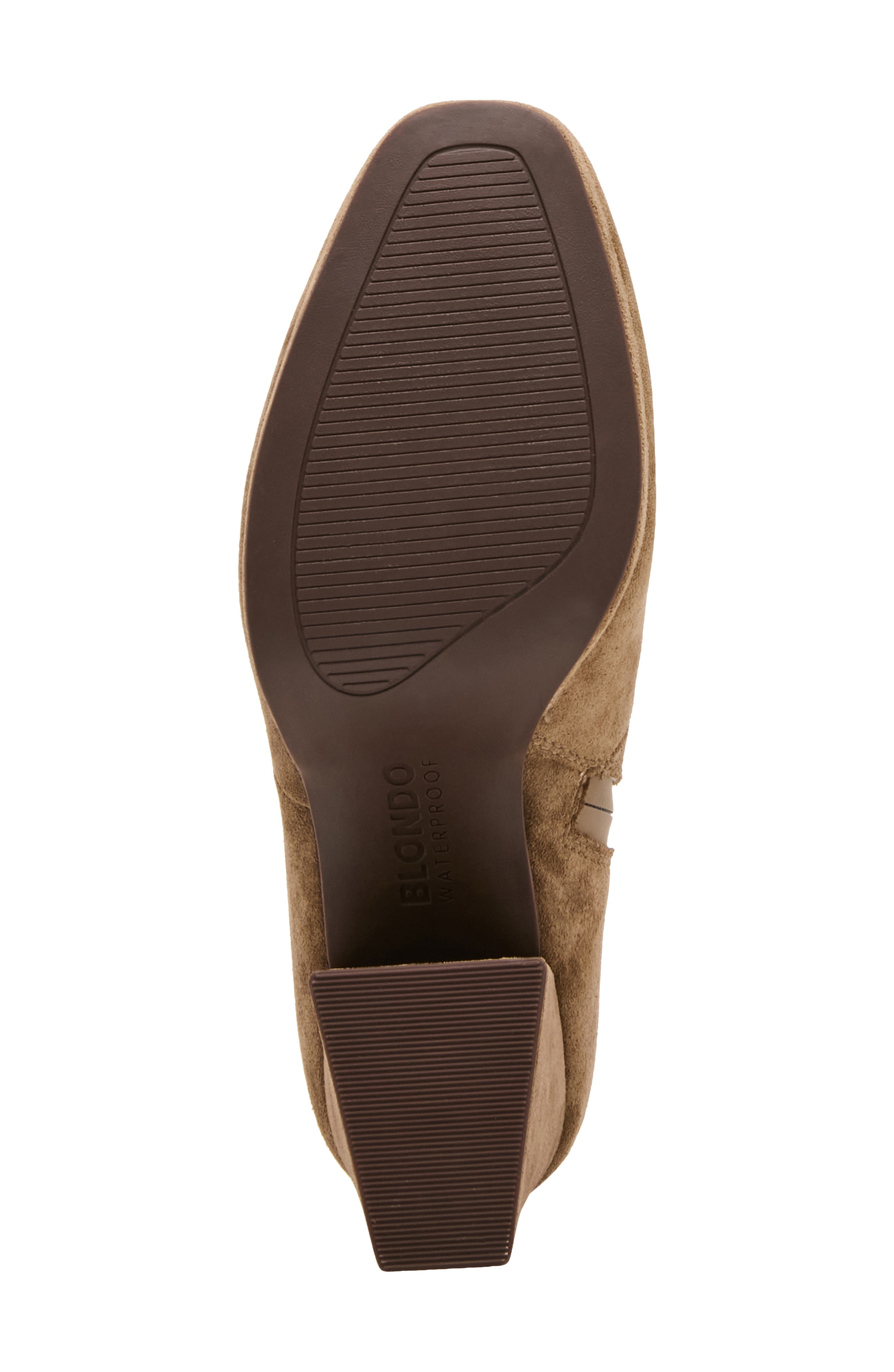 Shyna Waterproof Bootie, Alternate, color, TAUPE SUEDE
