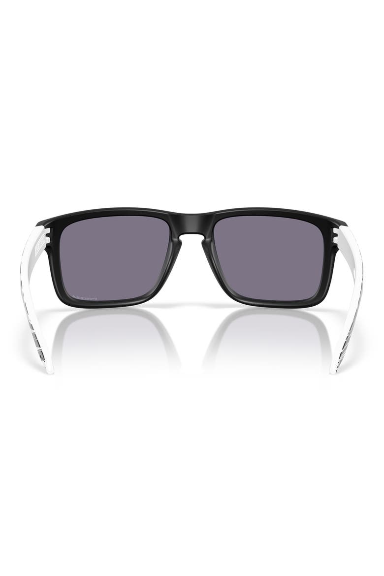 Holbrook™ Fathom Collection 57mm Prizm™ Polarized Square Sunglasses, Alternate, color, BLACK GREY