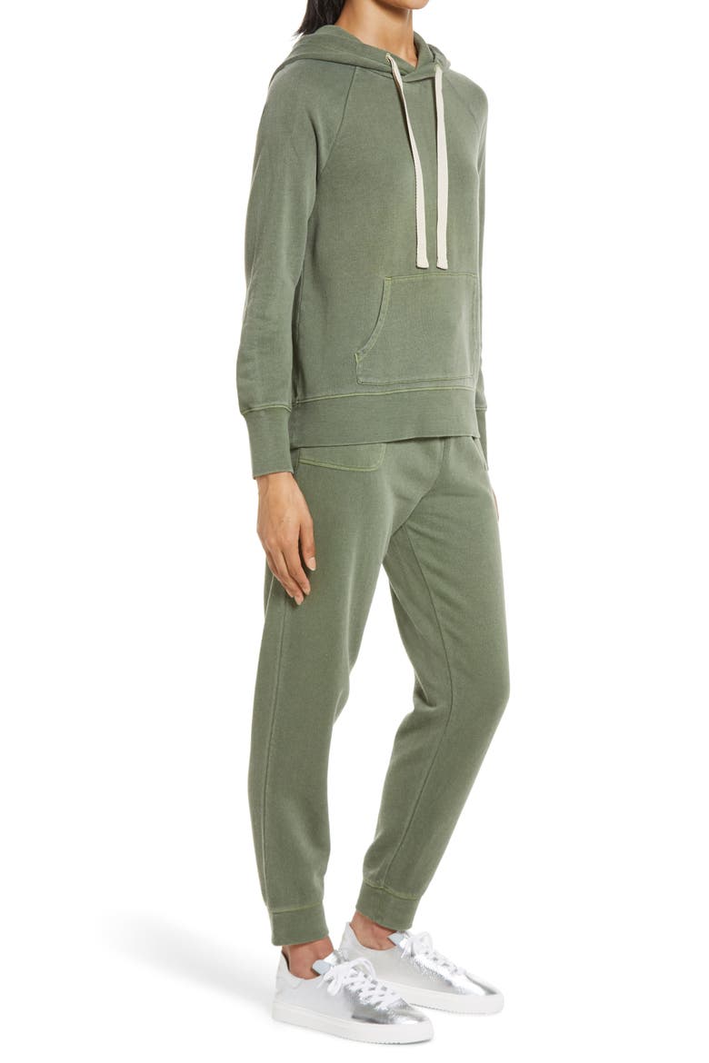 Cozy Pullover Hoodie, Alternate, color, GREEN SORREL
