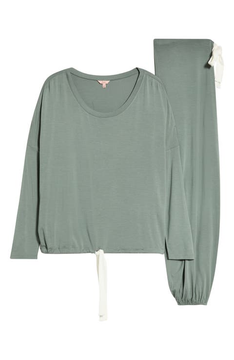 Gisele Jersey Knit Slouchy Pajamas