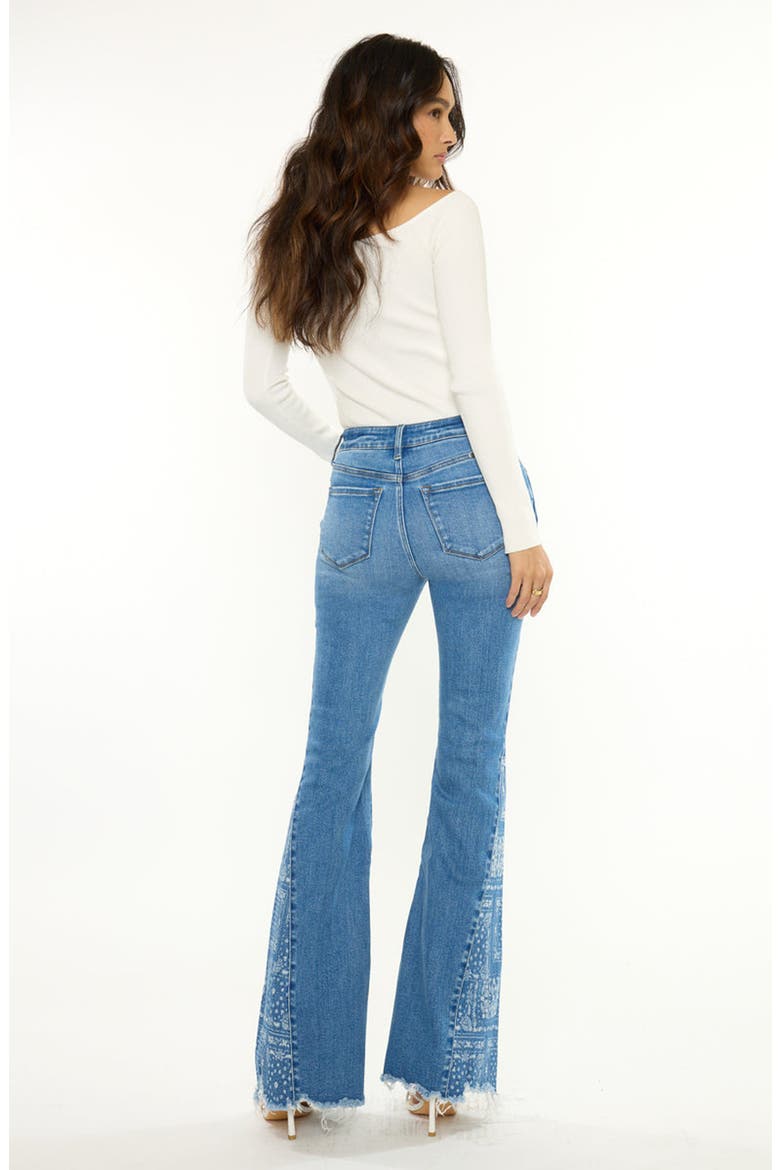 Swanie Mid Rise Wide Jeans, Alternate, color, Medium Wash