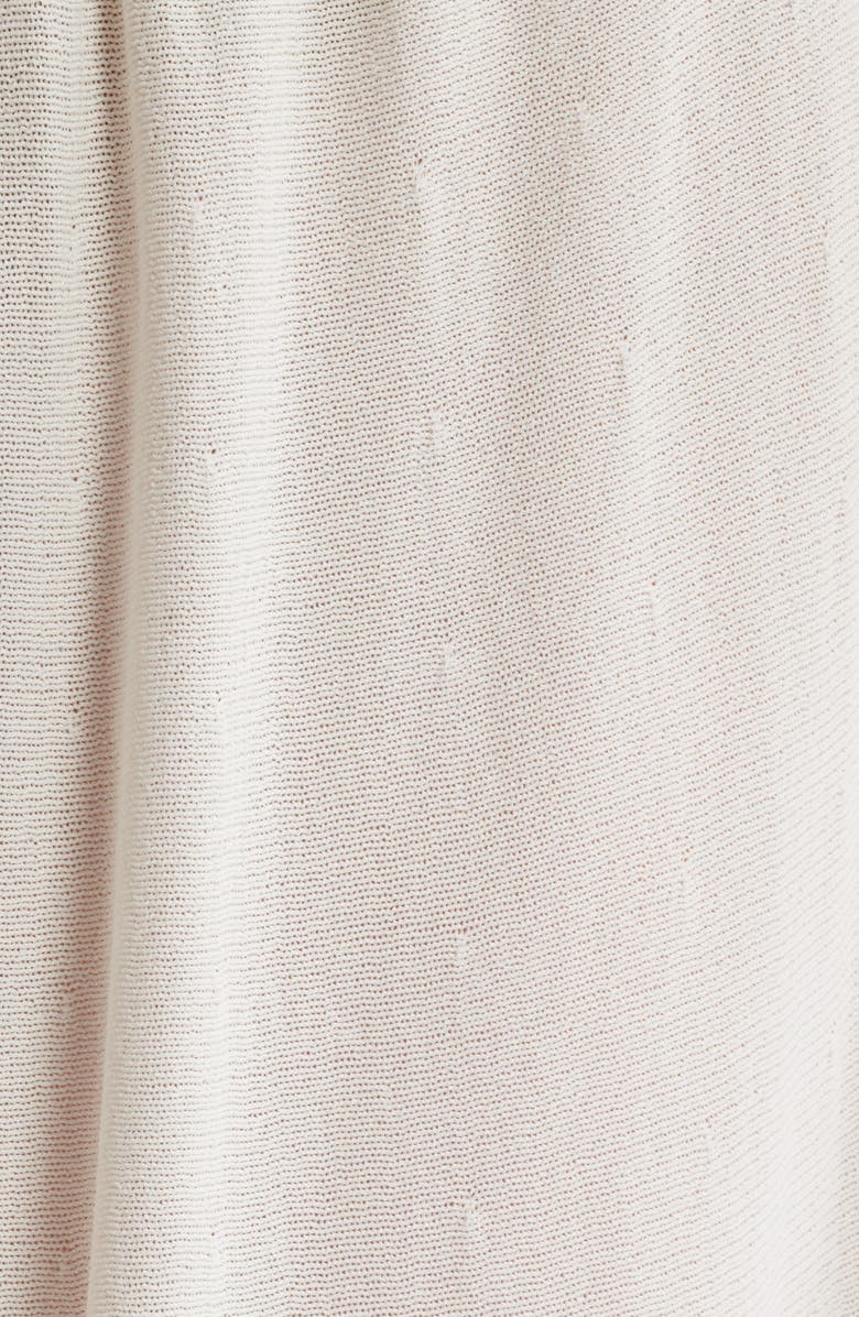 Solid & Striped The Soglio Asymmetric Rib Overlay Maxi Skirt, Alternate, color, Brule X Khaki