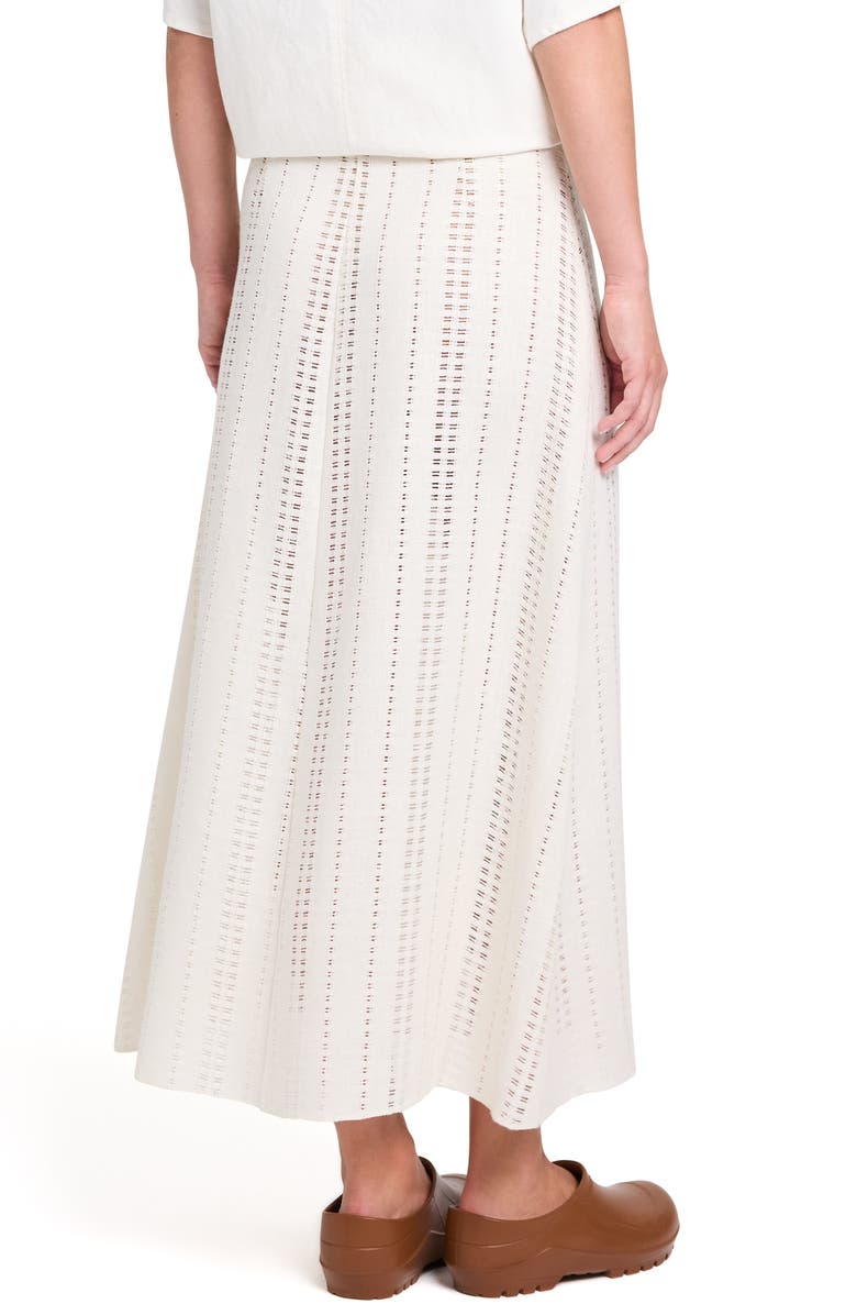 TWP The A-Line Unlined Skirt, Alternate, color, Ivory