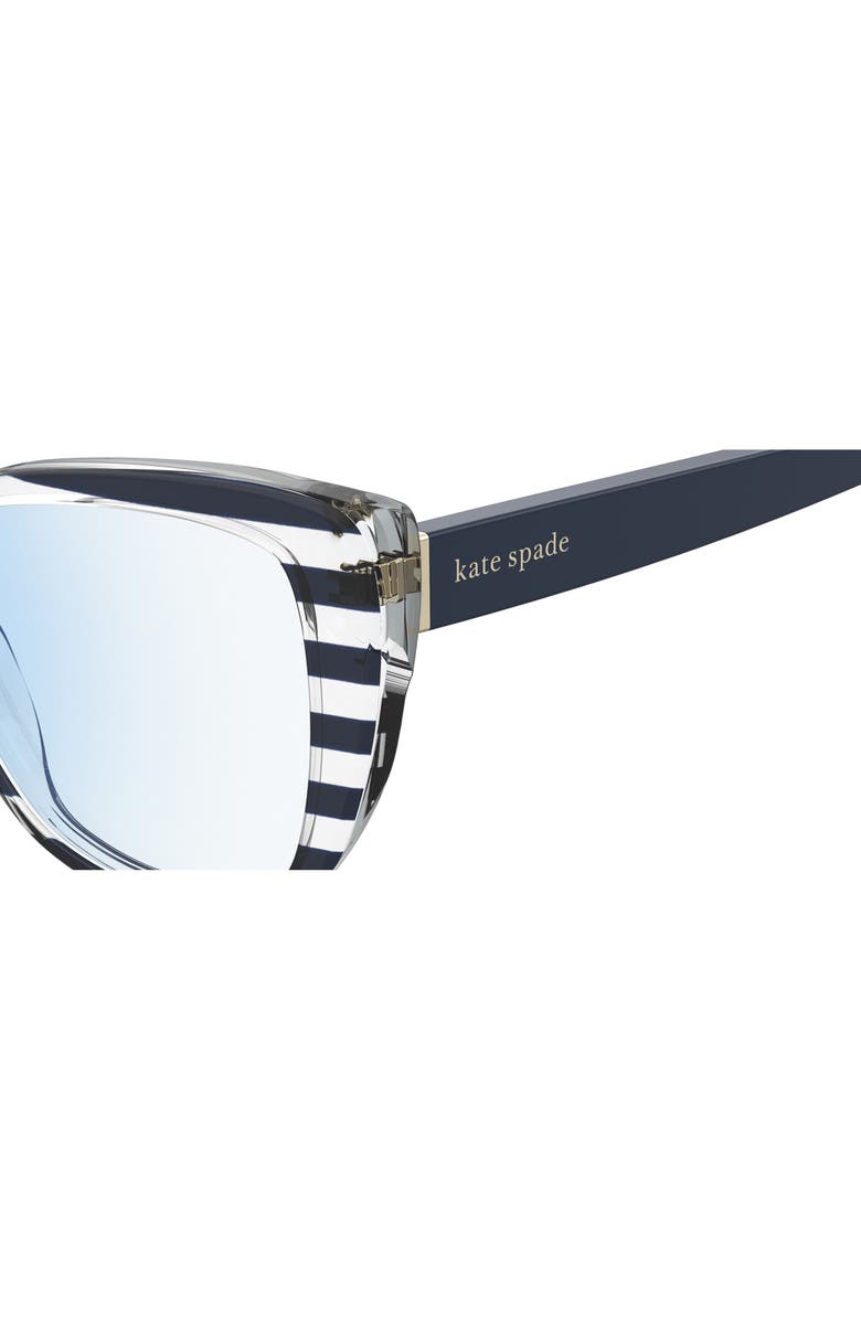 Kate Spade New York fiona 51mm cat eye sunglasses, Alternate, color,