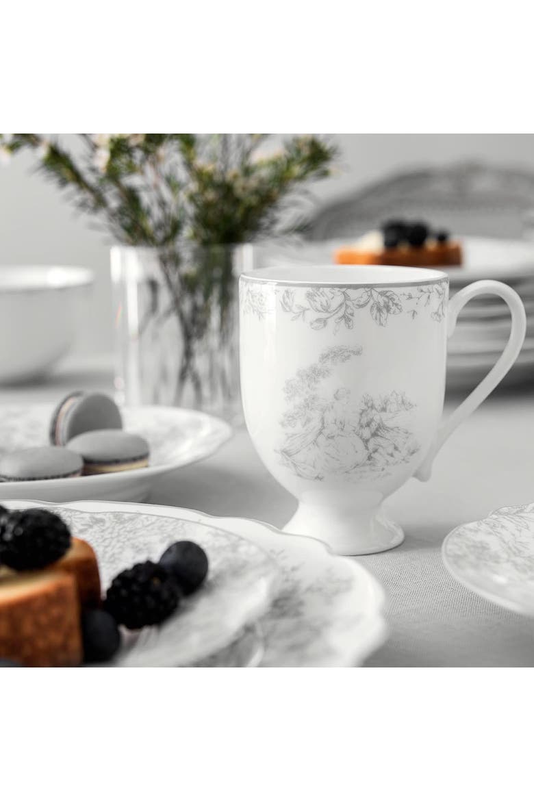 Martinelli Sentiment Tea cup, Alternate, color, White