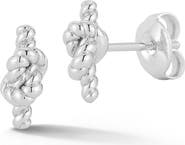 SPHERA MILANO Love Knot Stud Earrings