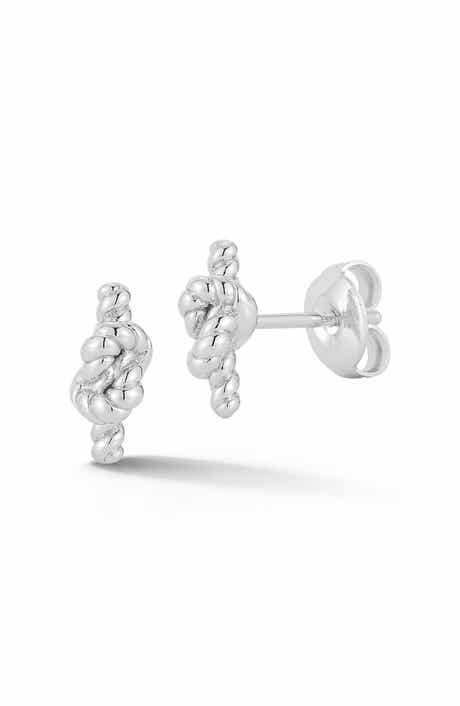 Love Knot Stud Earrings