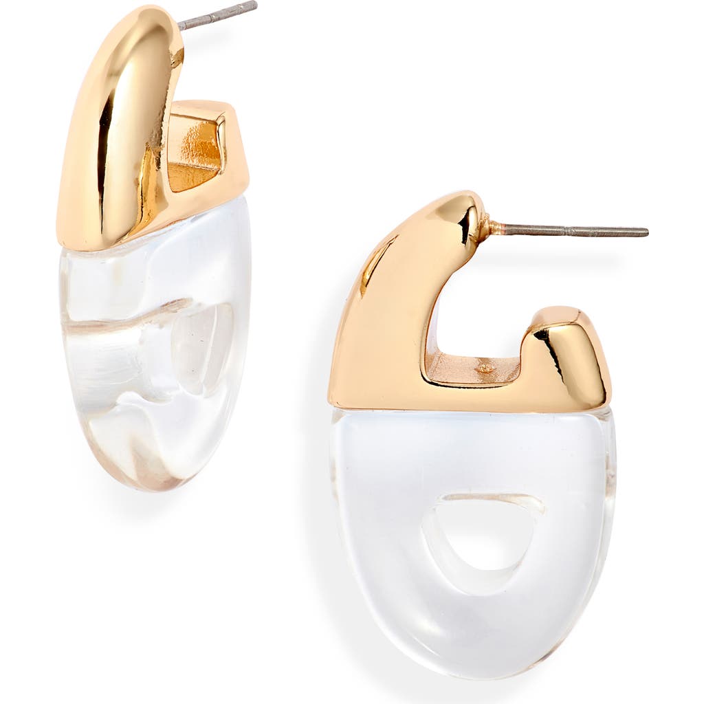 Open Edit Mariner Link Drop Earrings In Gold