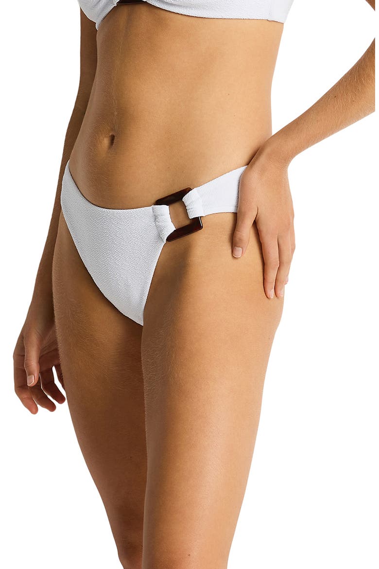Ring Bikini Bottoms, Alternate, color, WHITE