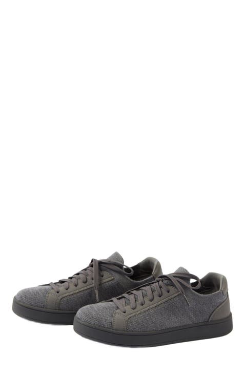 Mercerized Wool Cashmere Knitted Sneakers