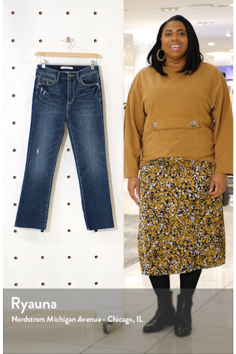 The Stiletto High Waist Crop Bootcut Jeans video